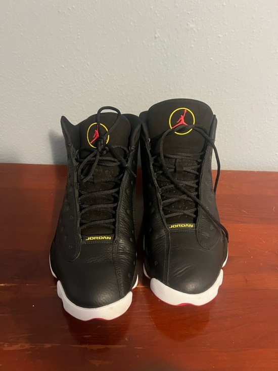 Jordan Men\'s Black and Red Retro Basketball Shoes Air Jordan 13 Playoffs 2023 main image 6